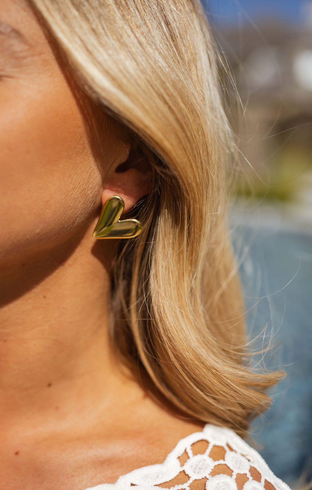 Flavie earrings - golden