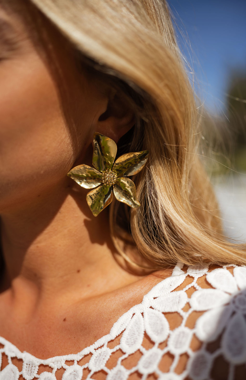 Kesy earrings - golden