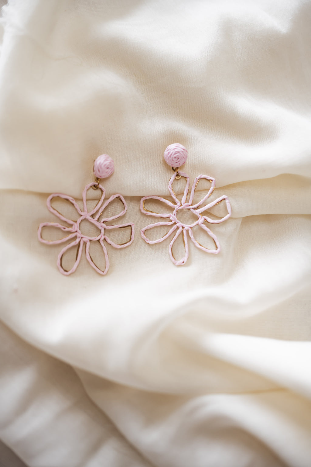 Anik earrings - pink