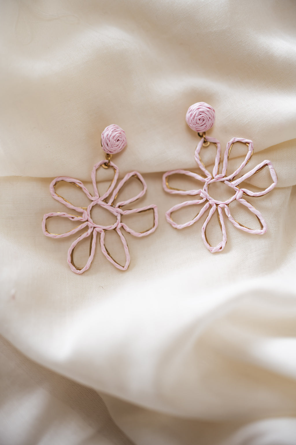 Anik earrings - pink