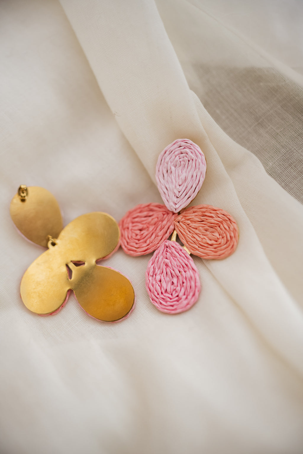 Boucles d’oreilles Aniol - rose