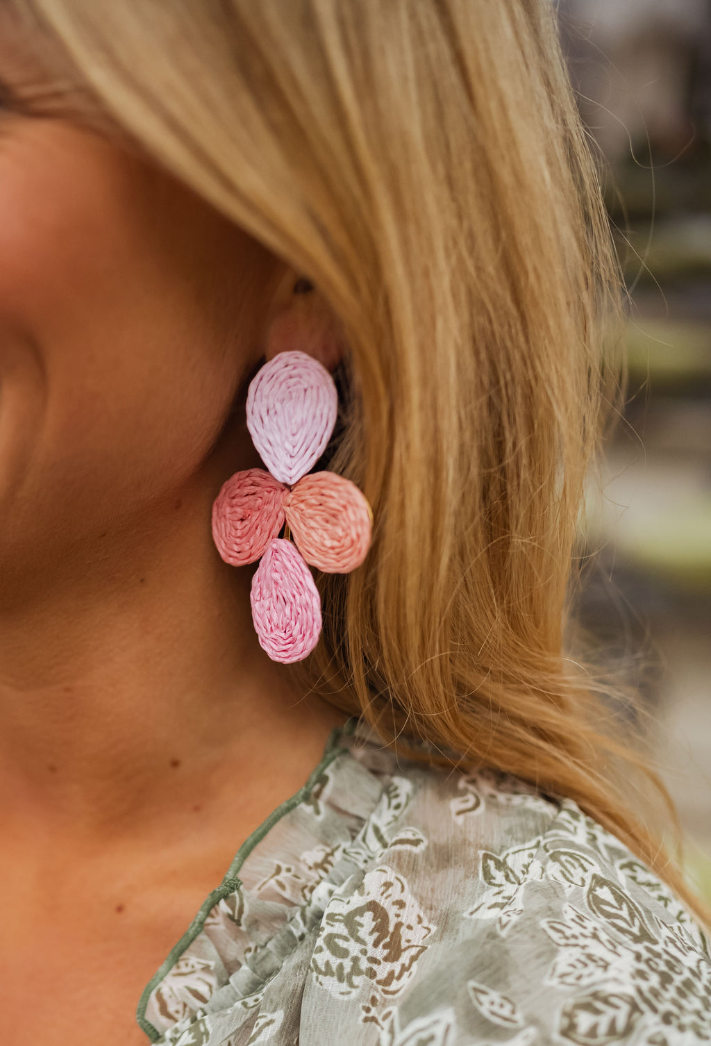 Boucles d’oreilles Aniol - rose