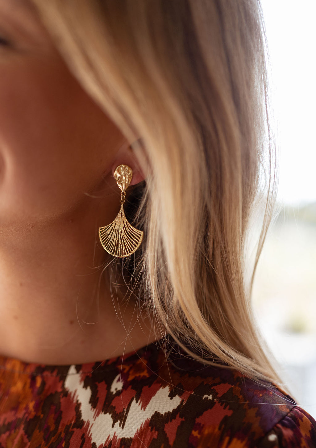 Earrings Amba - Golden