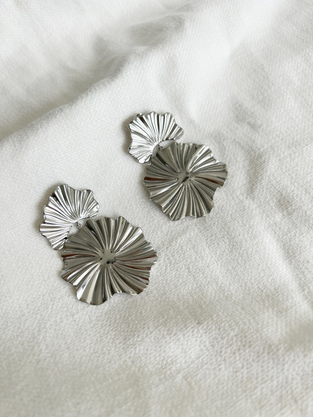 Boucles d’oreilles Vica - argentées