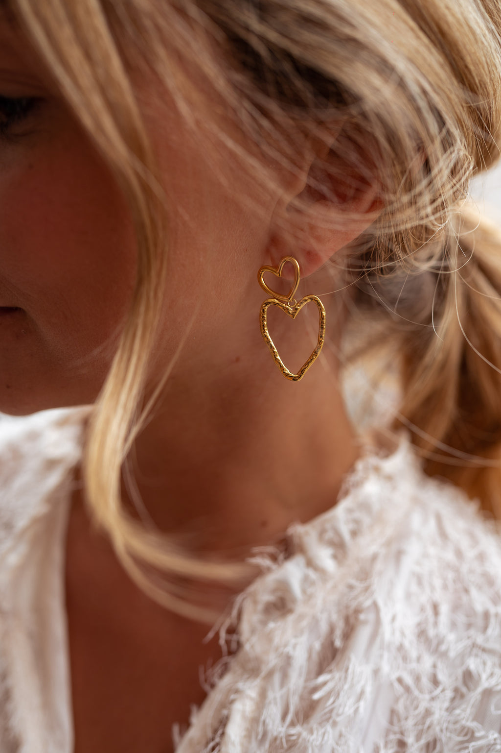 Boucles d’oreilles Muse - dorées