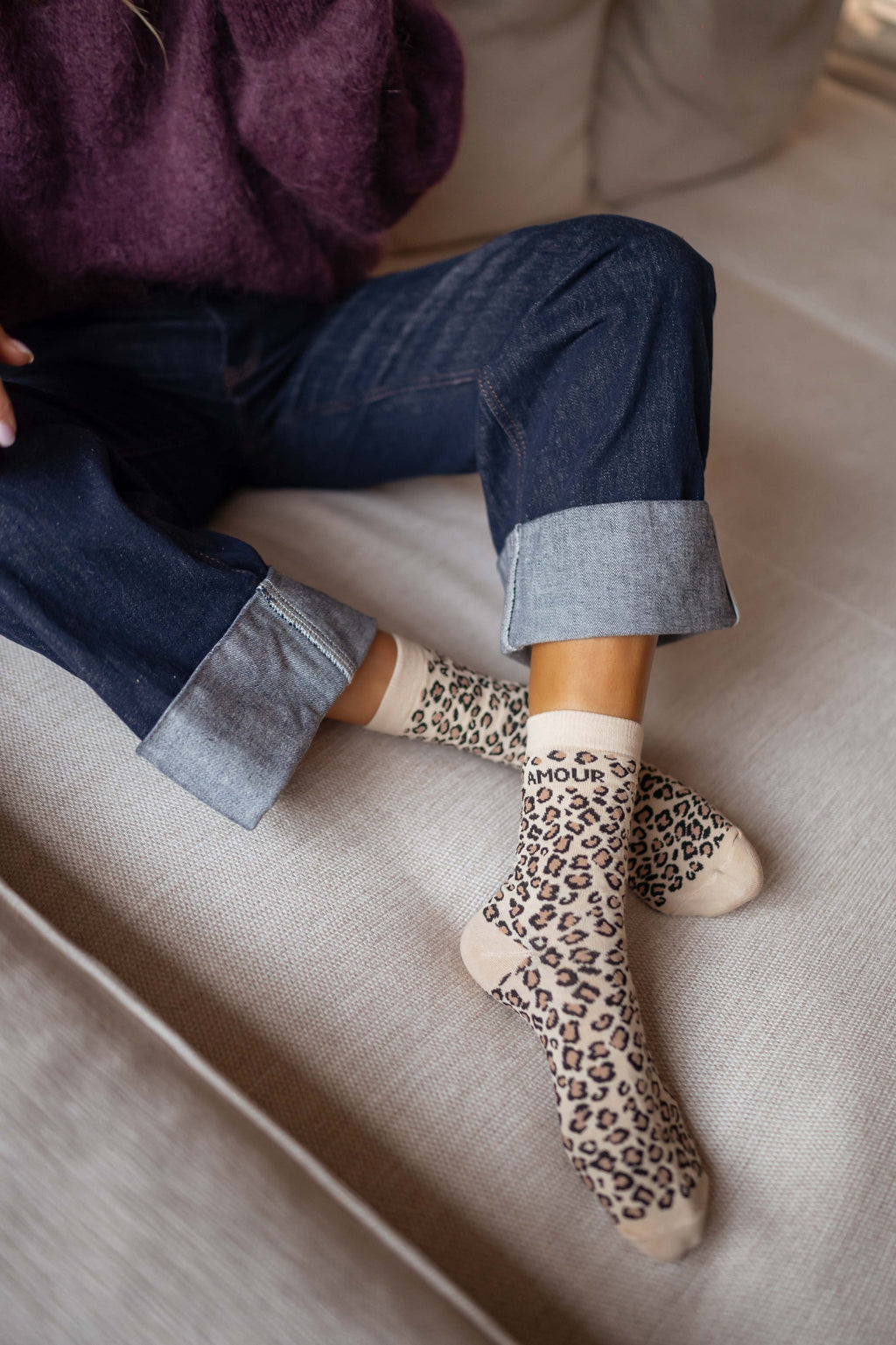 Baka socks - leopard