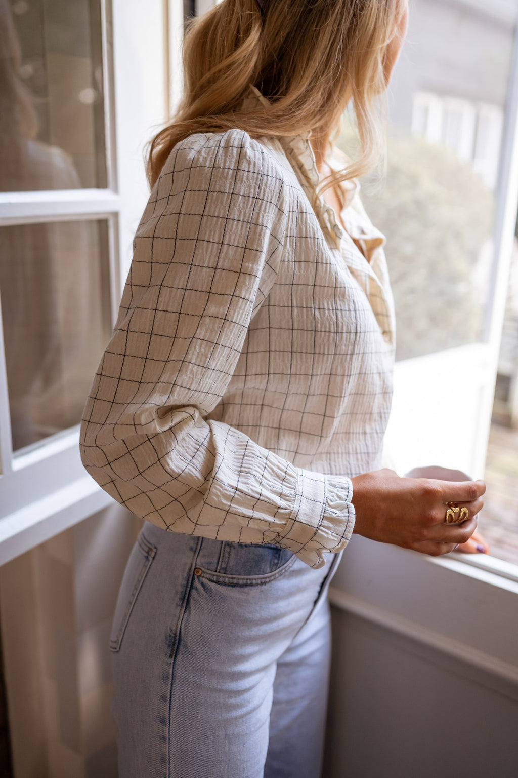 Blandine shirt - checkered