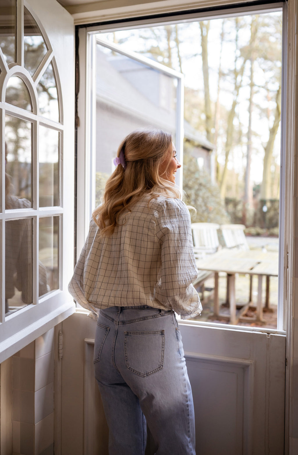 Blandine shirt - checkered