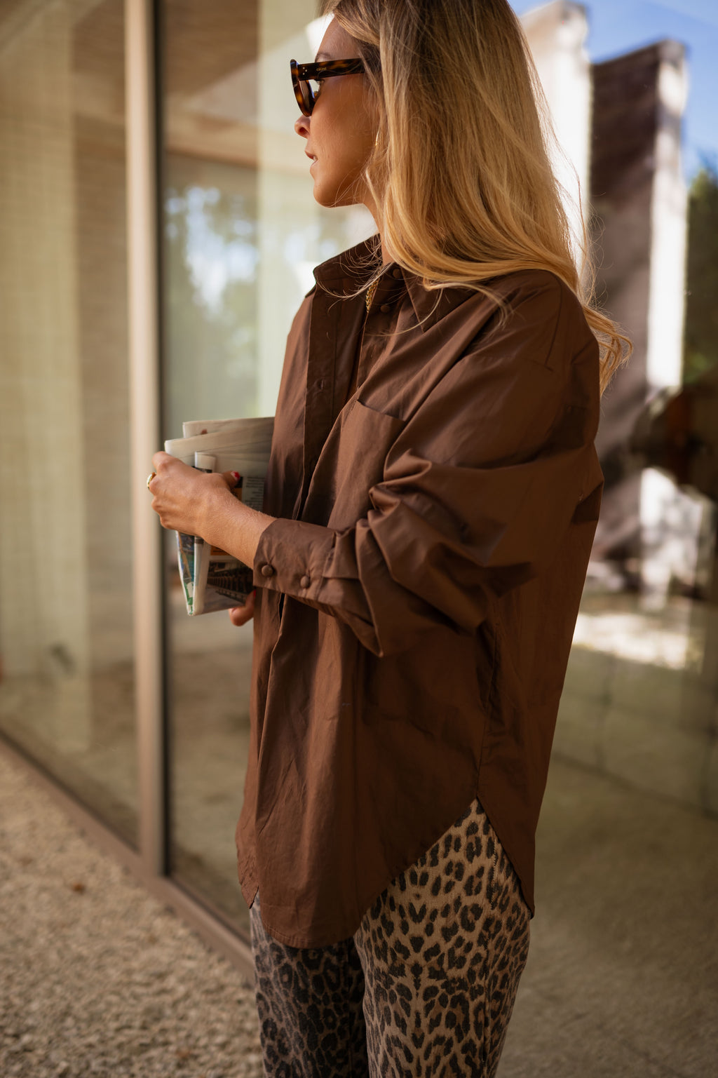 Cilli shirt creation - chocolade