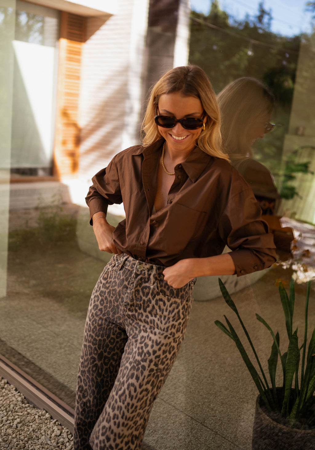 Cilli shirt creation - chocolade