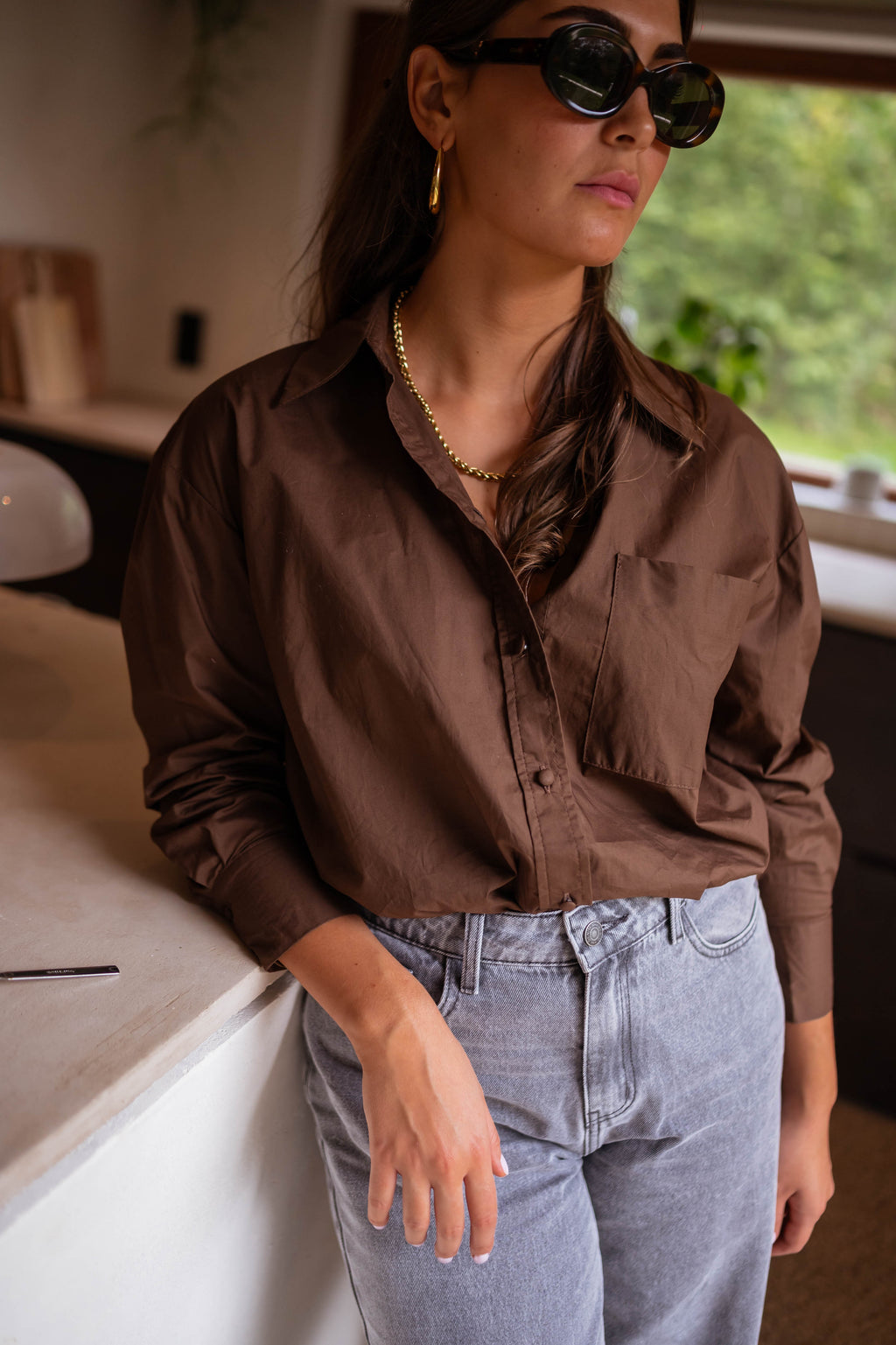 Cilli shirt creation - chocolade