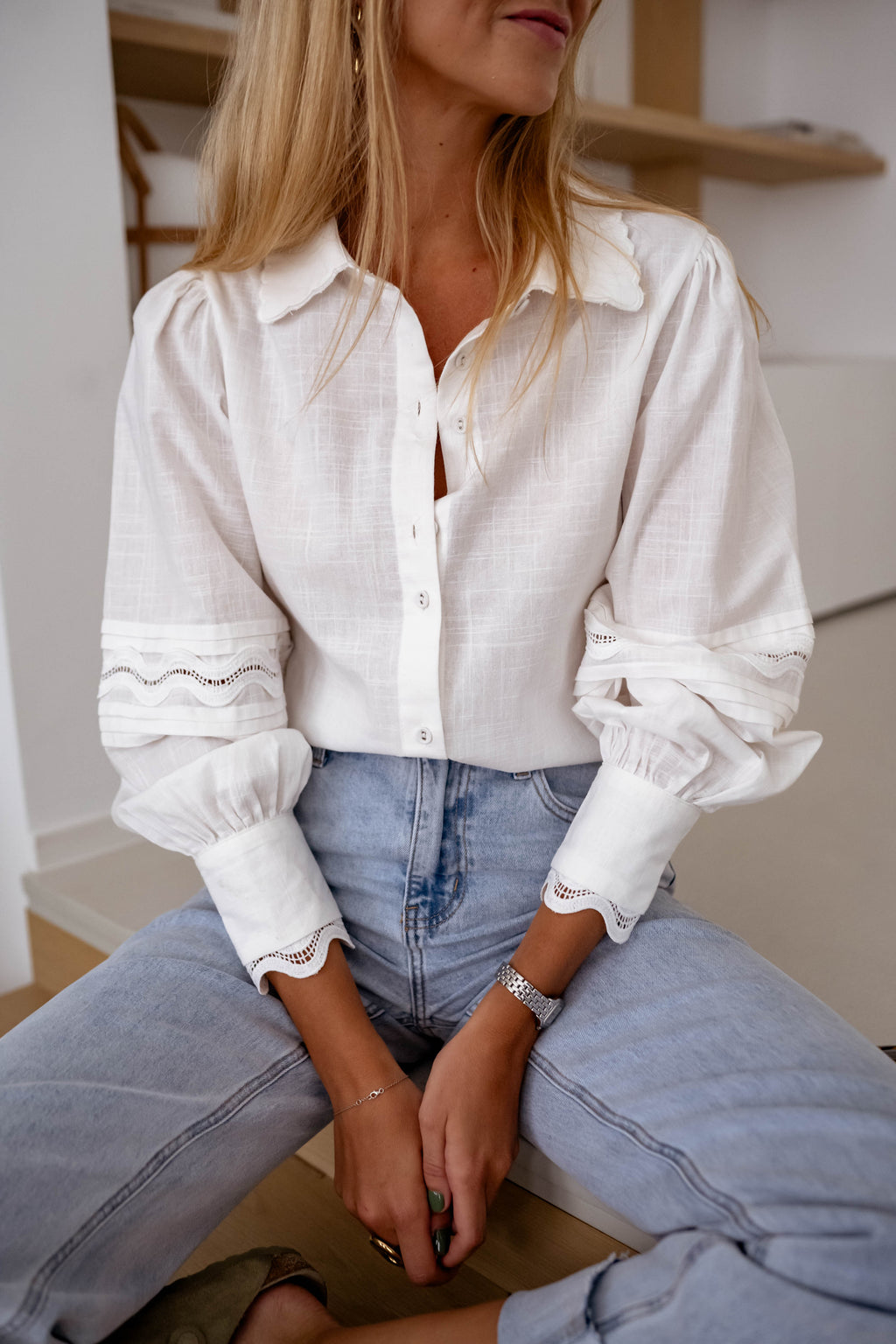 Edna shirt - white