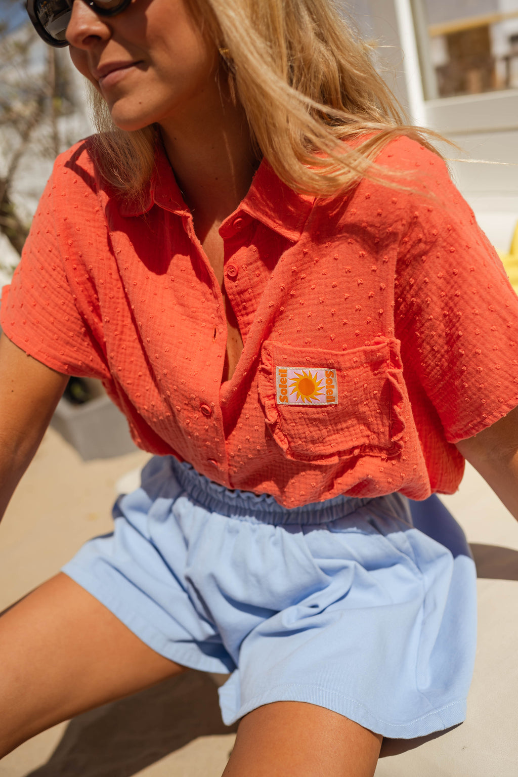 Jakie shirt - coral