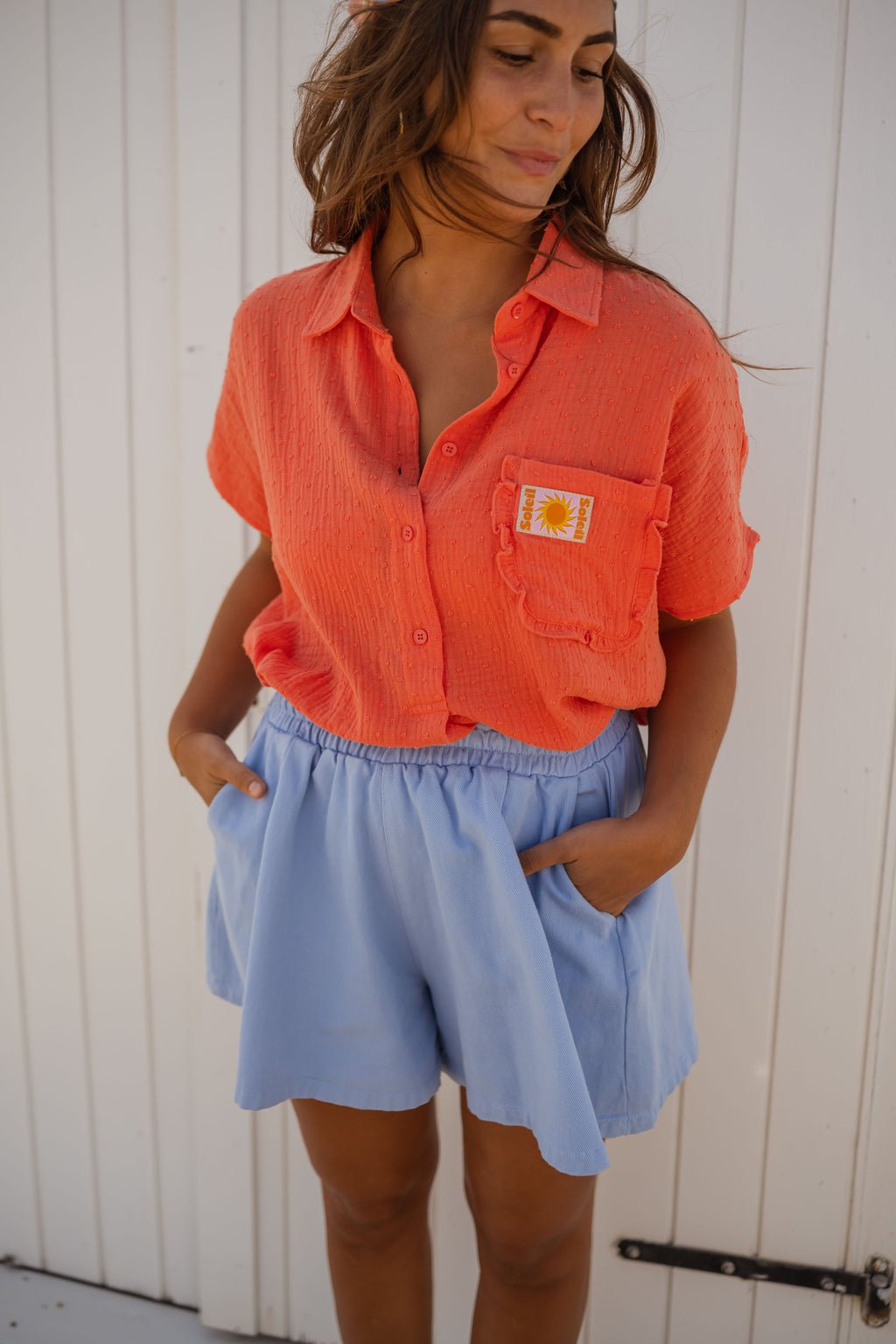 Jakie shirt - coral