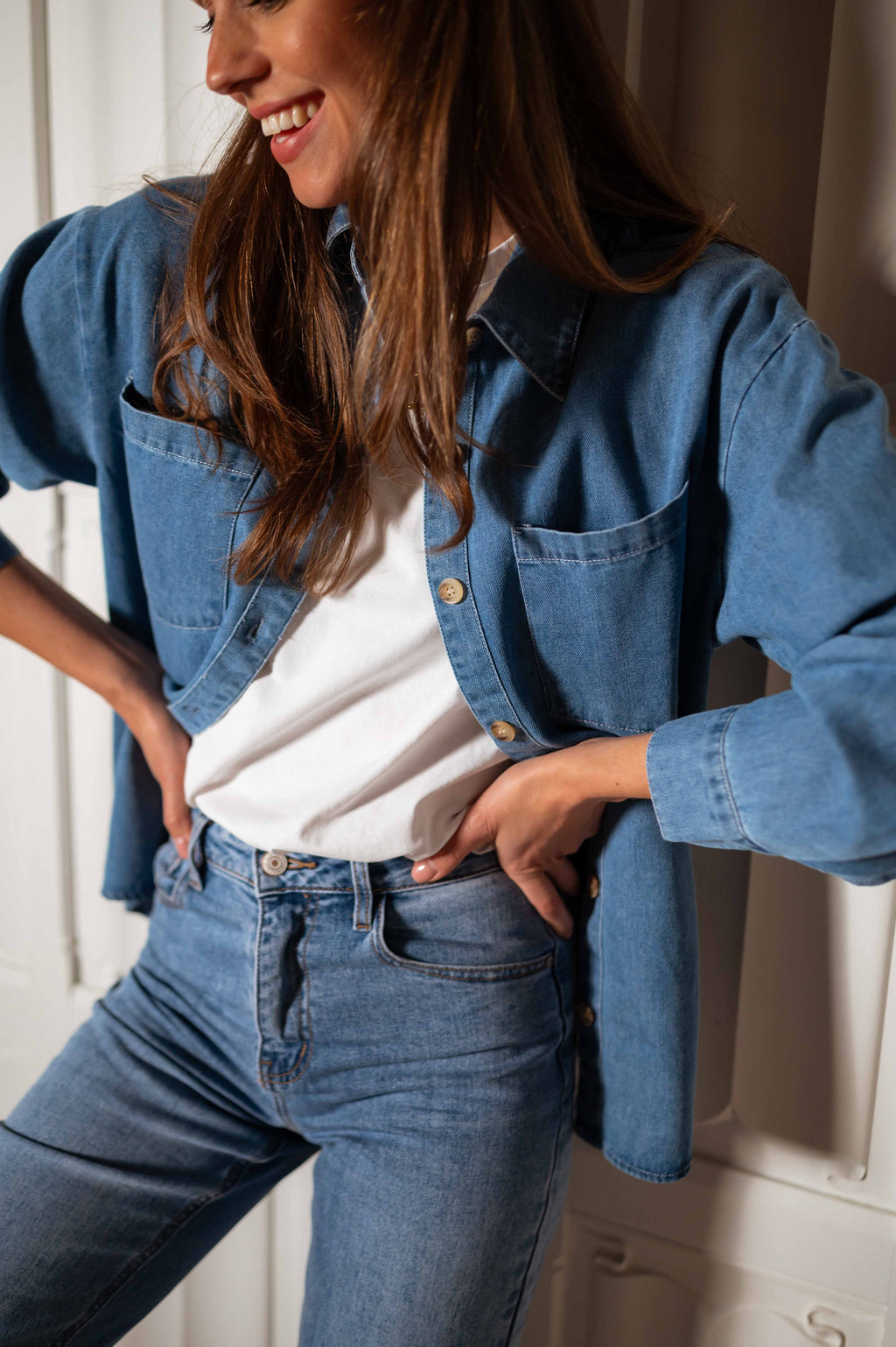 Julia shirt - denim