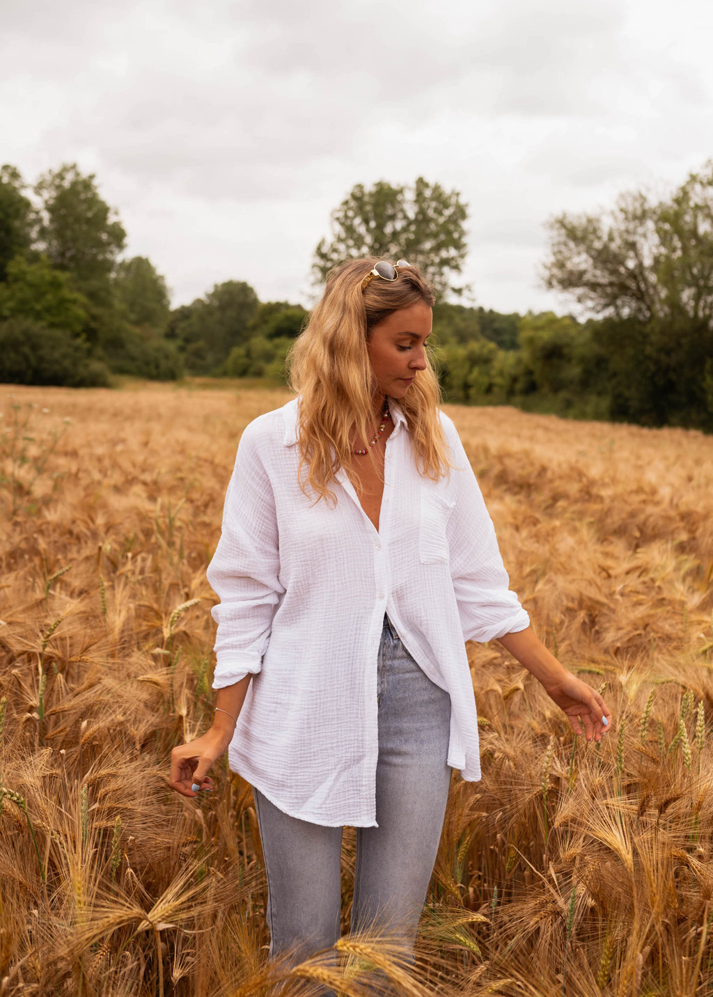 Sevan shirt - white