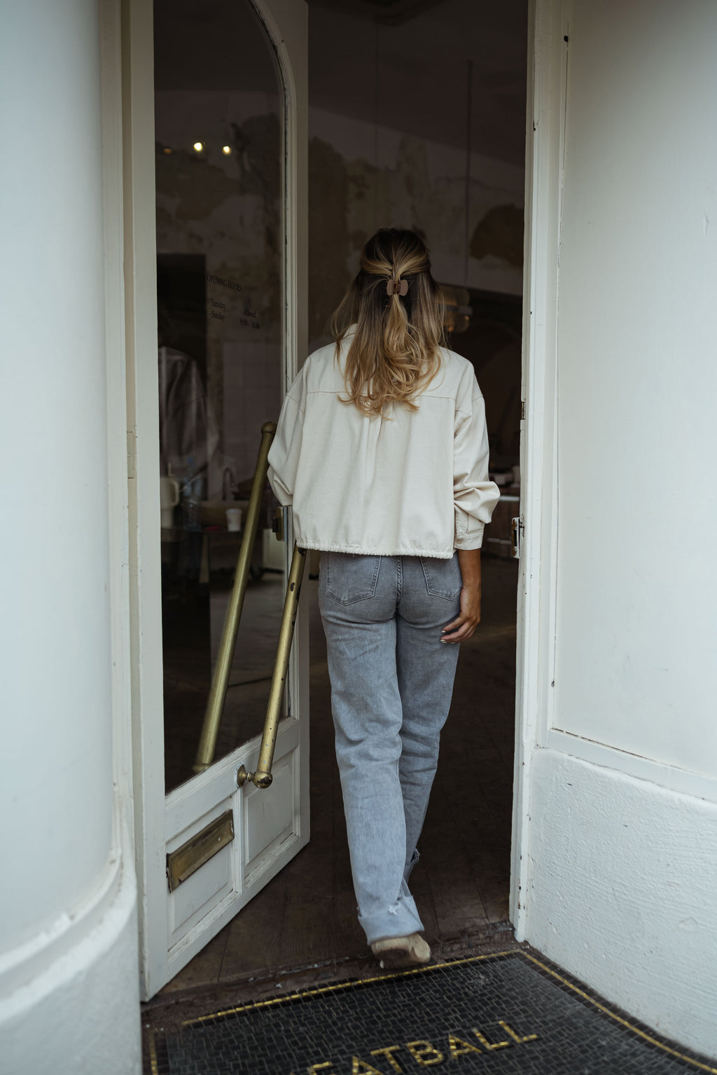 Chemise Hanae - beige en jeans