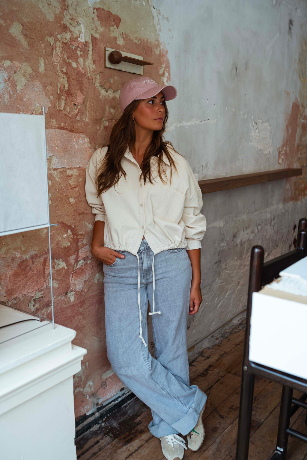 Chemise Hanae - beige en jeans
