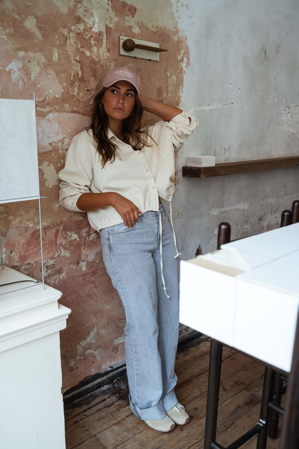 Chemise Hanae - beige en jeans