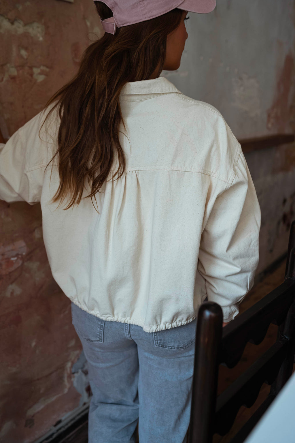 Chemise Hanae - beige en jeans