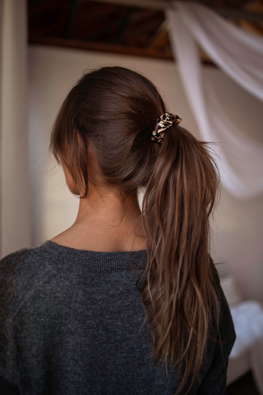 Fadou scrunchy - leopard