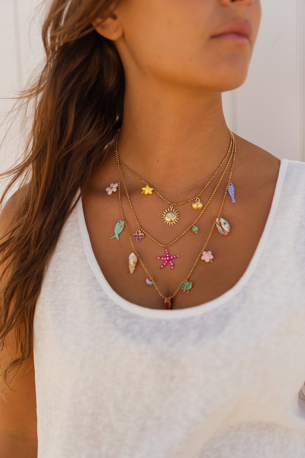 Collier Shika - doré