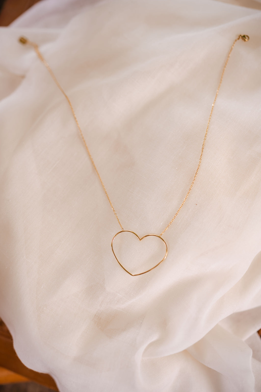 Coeur necklace - golden
