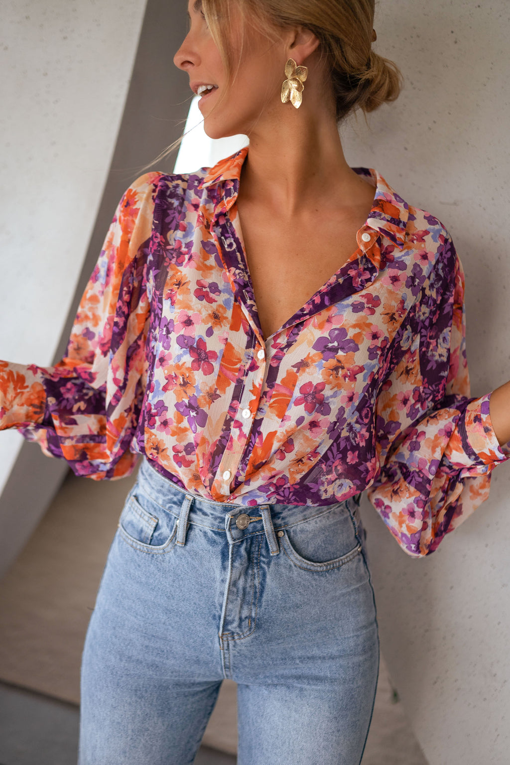 Blouse Fauve - floral