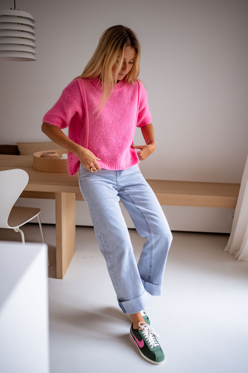 Pull Leyi - rose