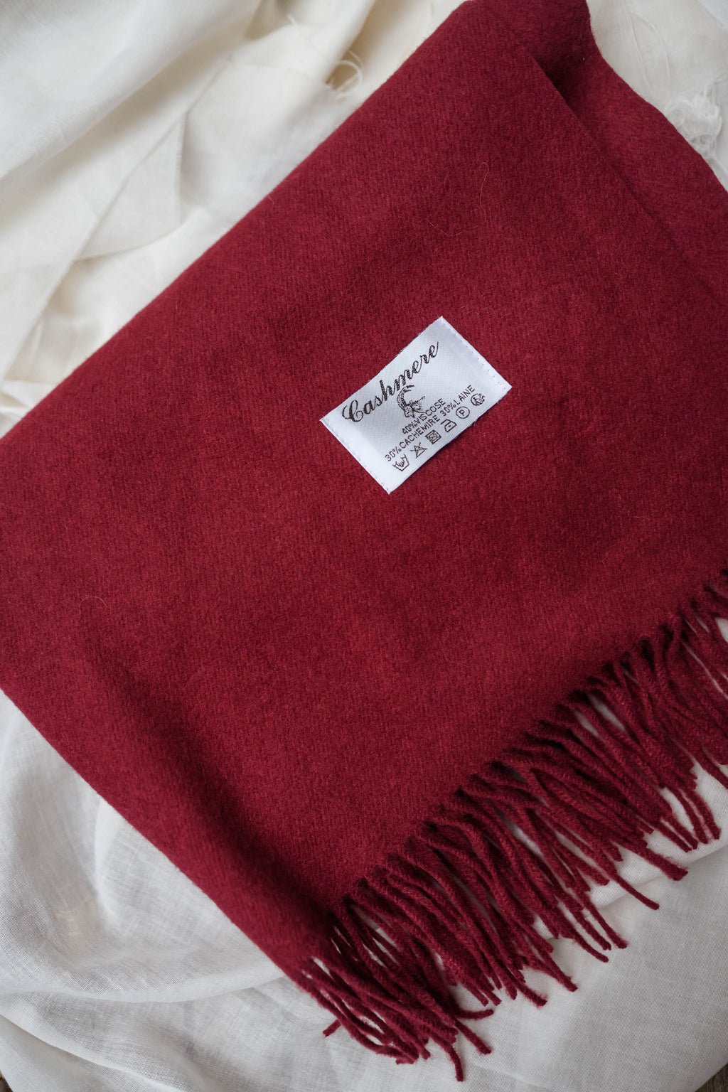 Ronald scarf - burgundy