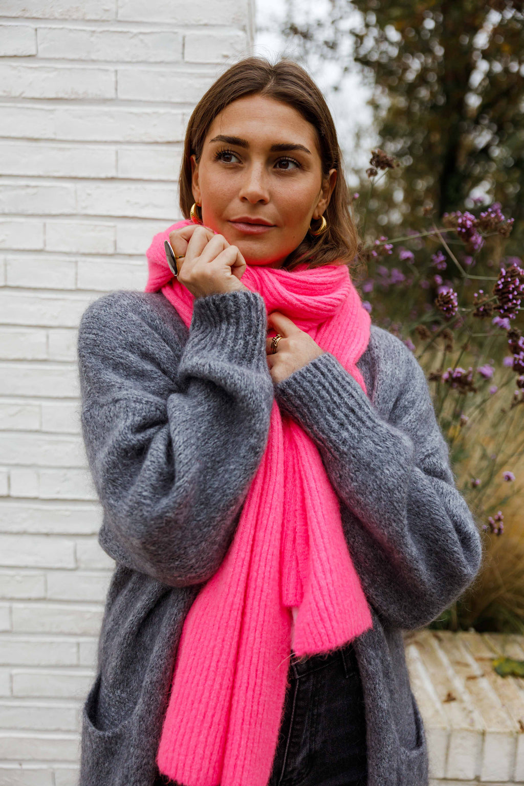 Sera scarf -pink