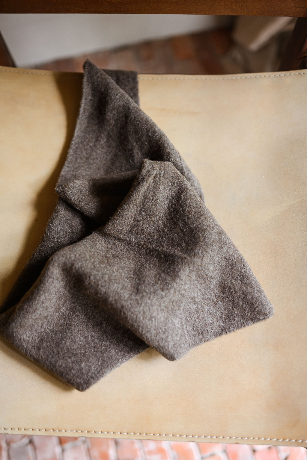 Foulard Demi - chocolat