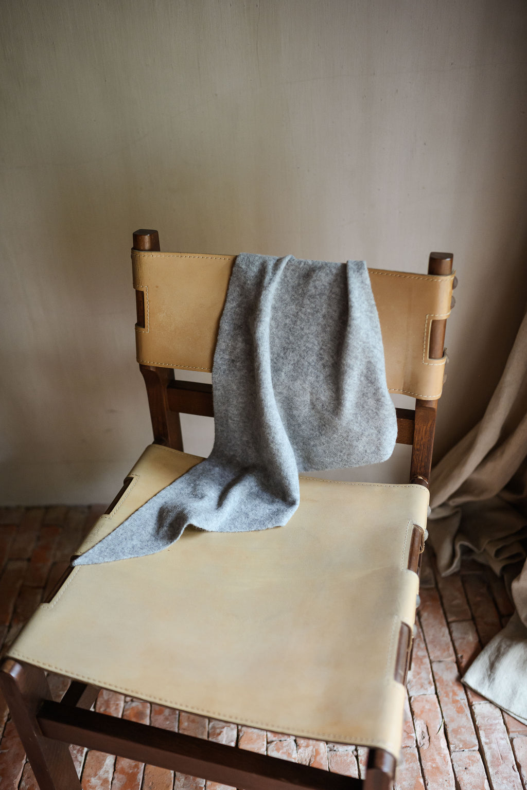 Foulard Demi - gris clair