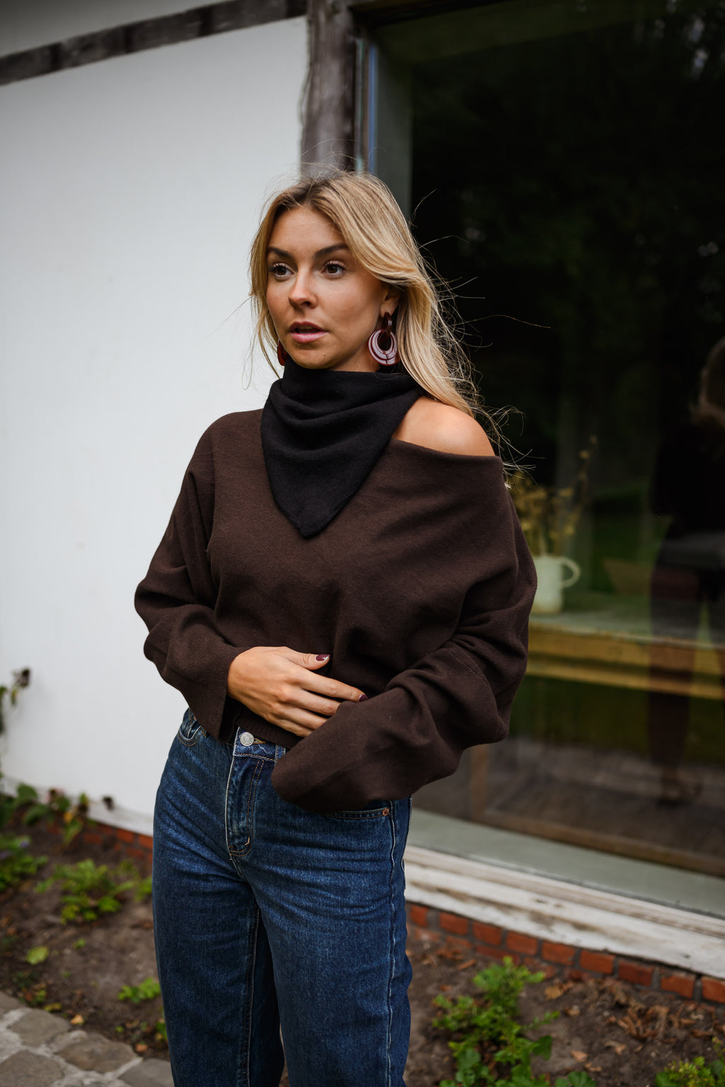Foulard Demi - noir
