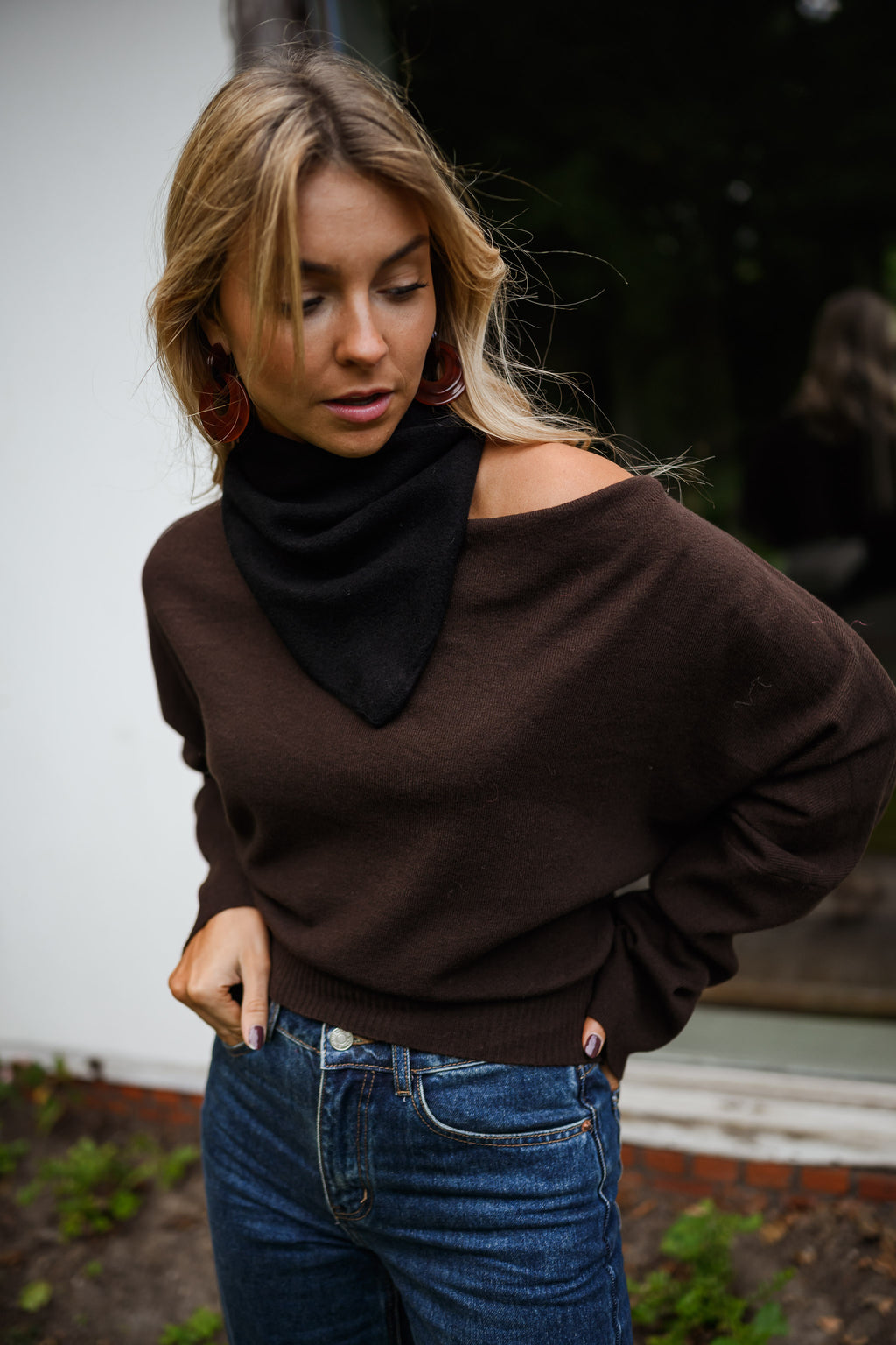 Foulard Demi - noir