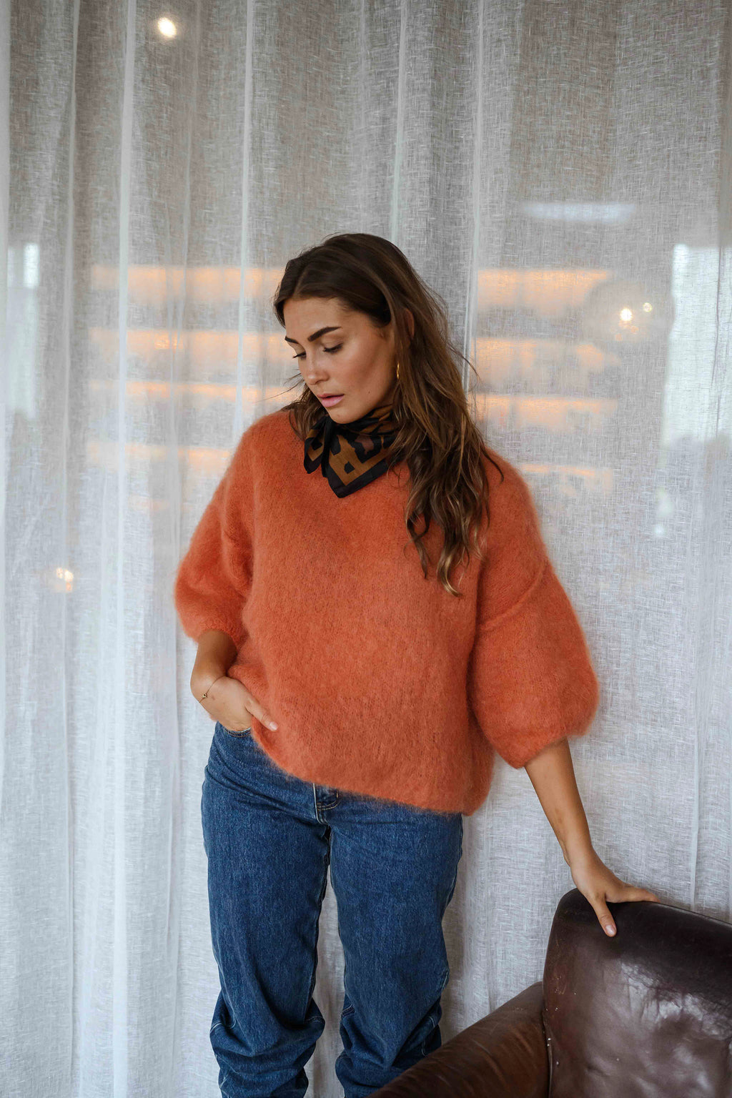 Foulard Peyton - léopard