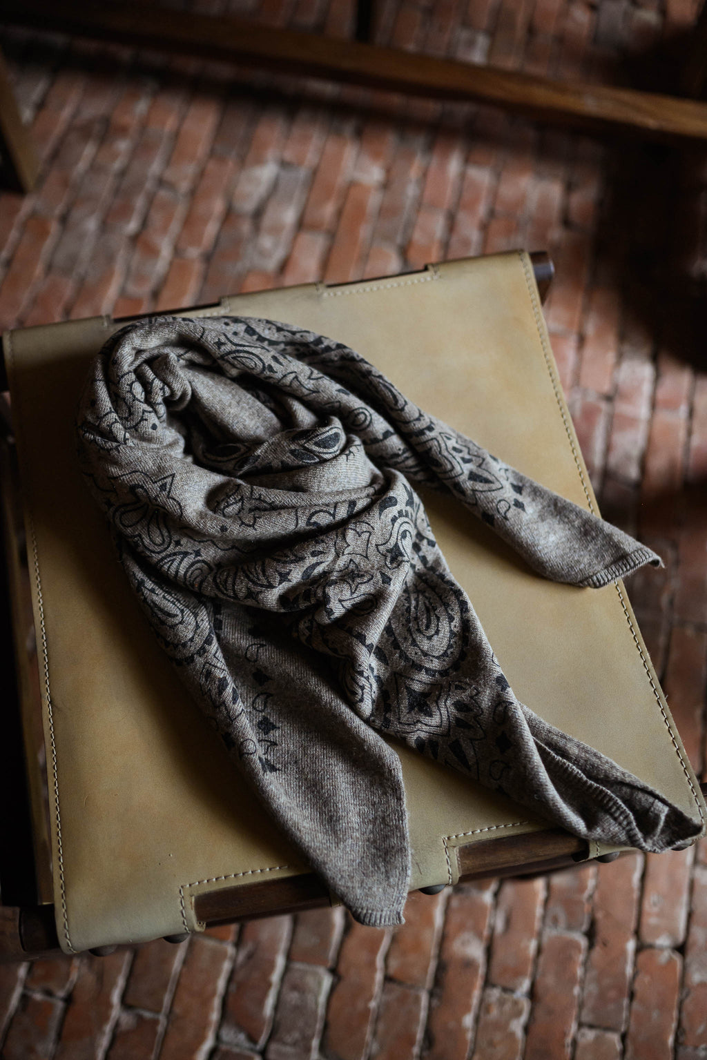 Foulard Silane - taupe