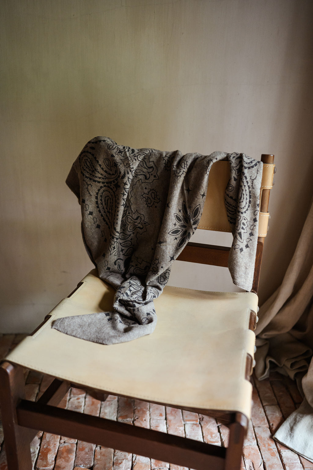 Foulard Silane - taupe