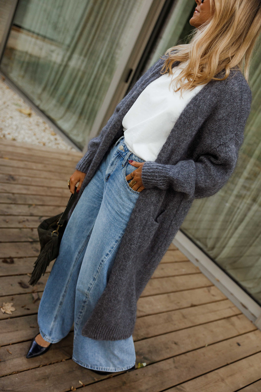 Ally cardigan - grey