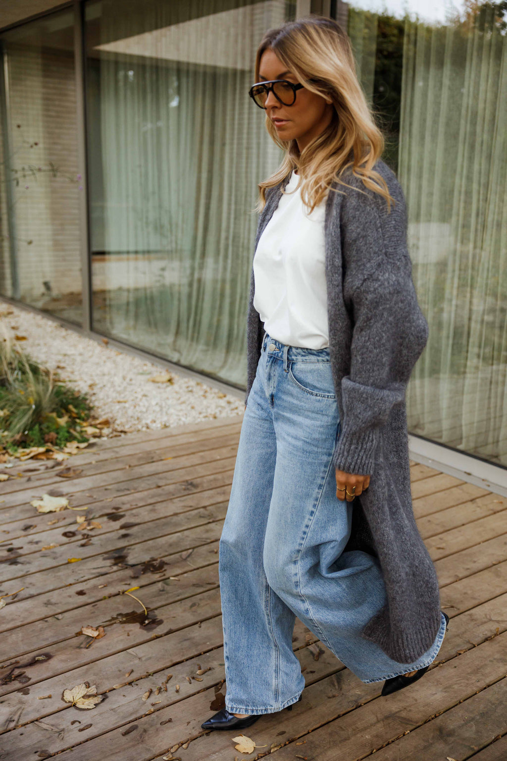 Ally cardigan - grey