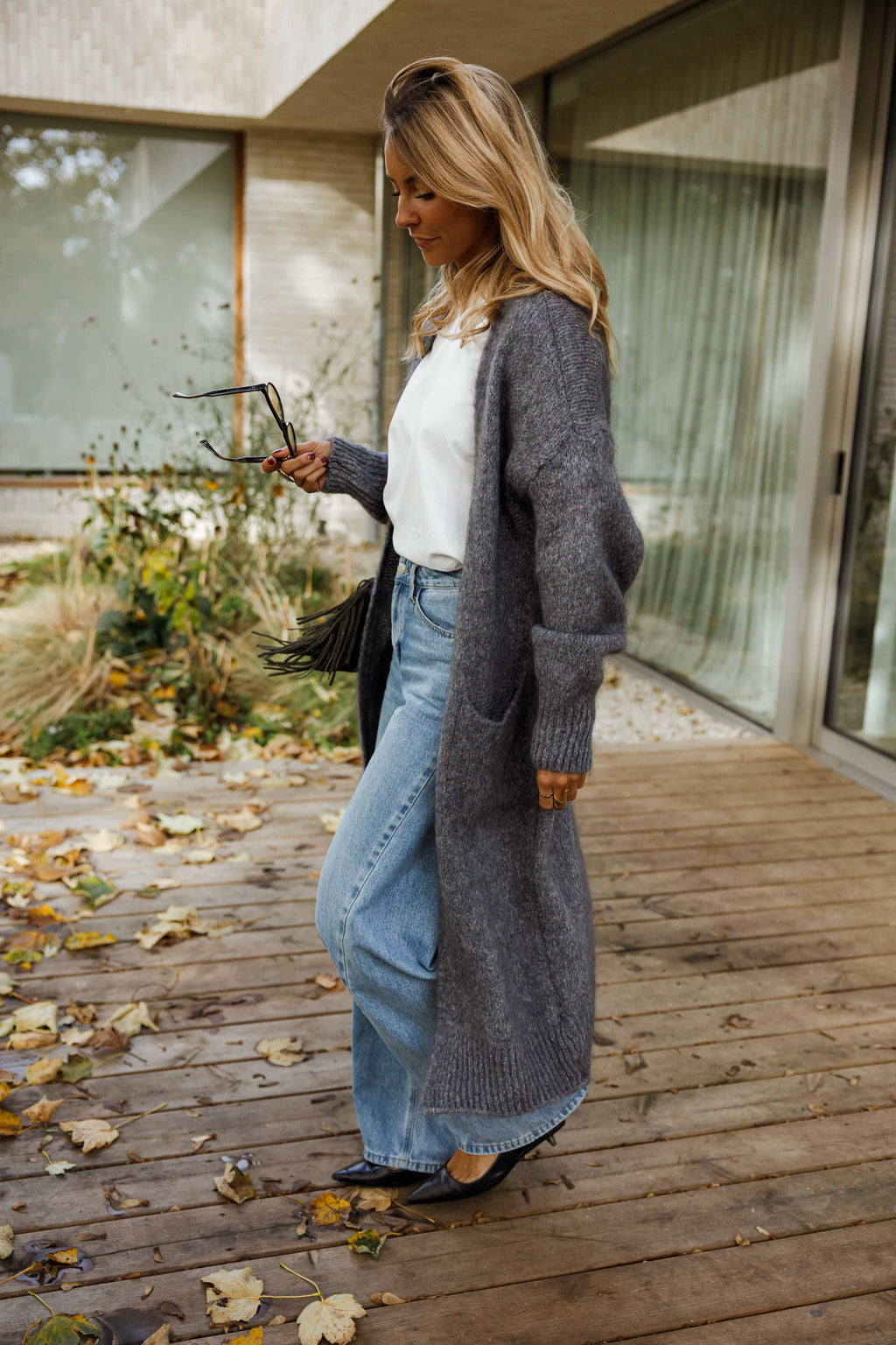 Ally cardigan - grey