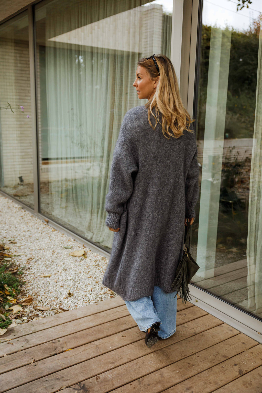 Ally cardigan - grey