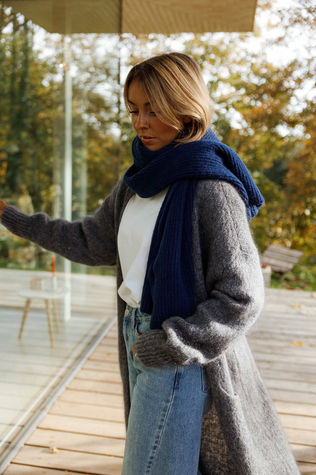 Ally cardigan - grey