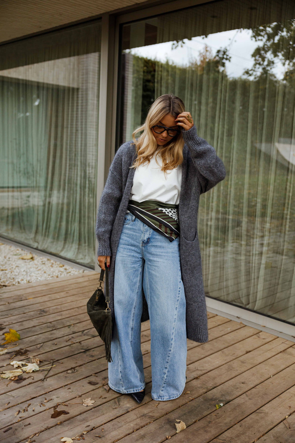 Ally cardigan - grey