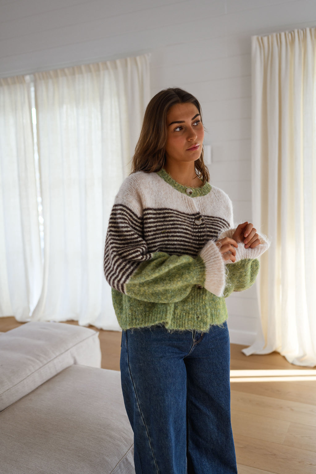 Gilet Amren - Vert - Loose – Easy Clothes