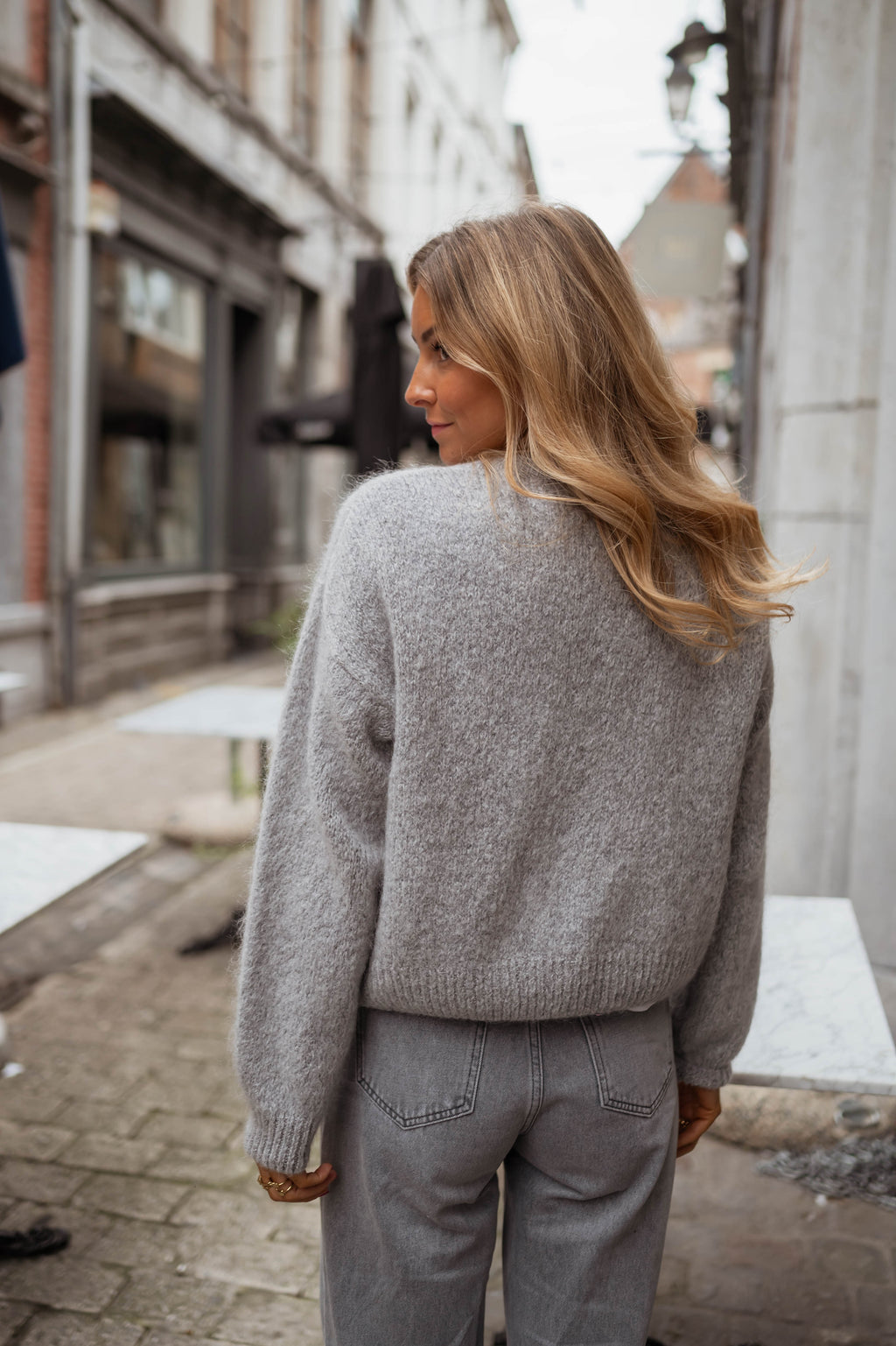 Calista cardigan - grey