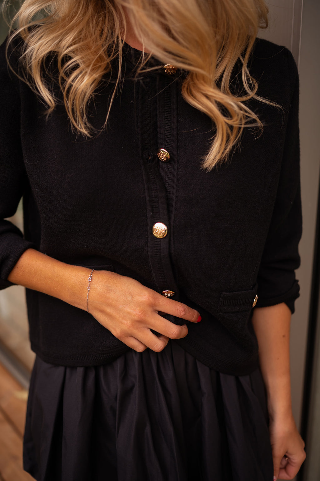 Denysa cardigan - black