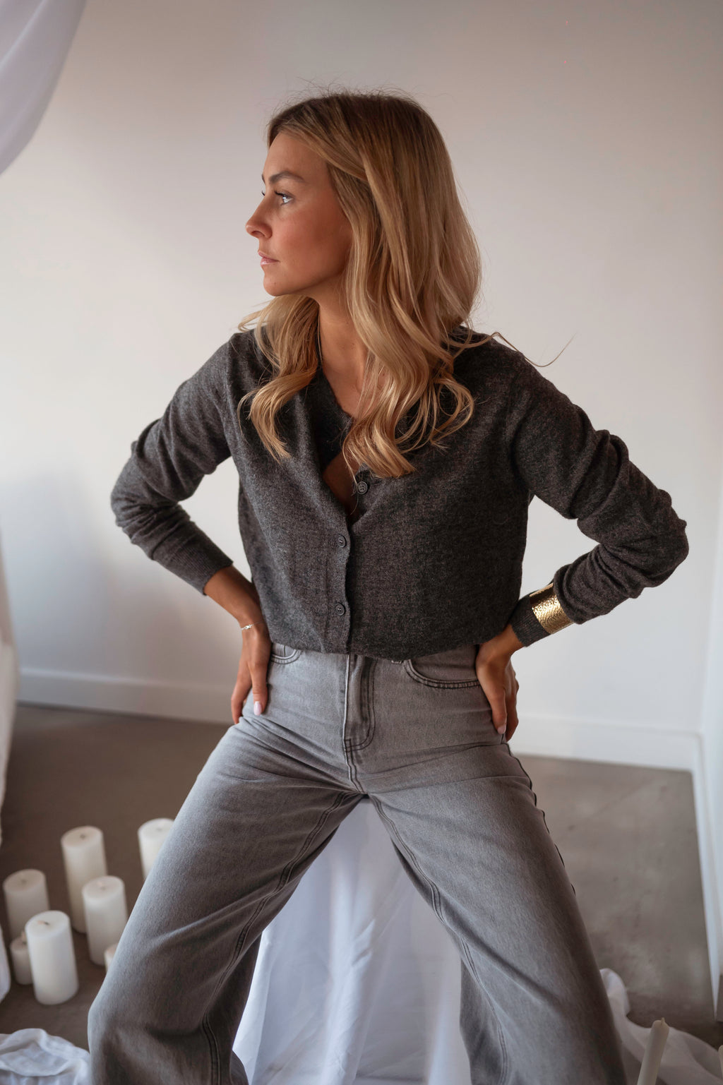 Gilet Derrel - gris