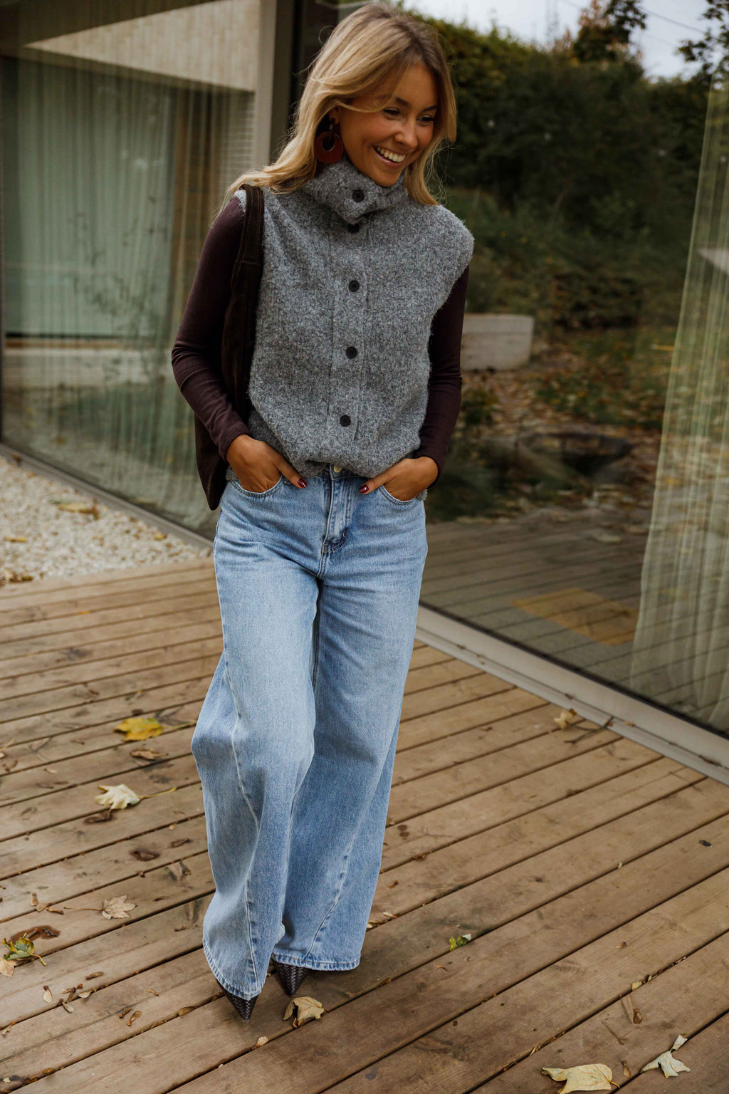 Gilet Dores - gris