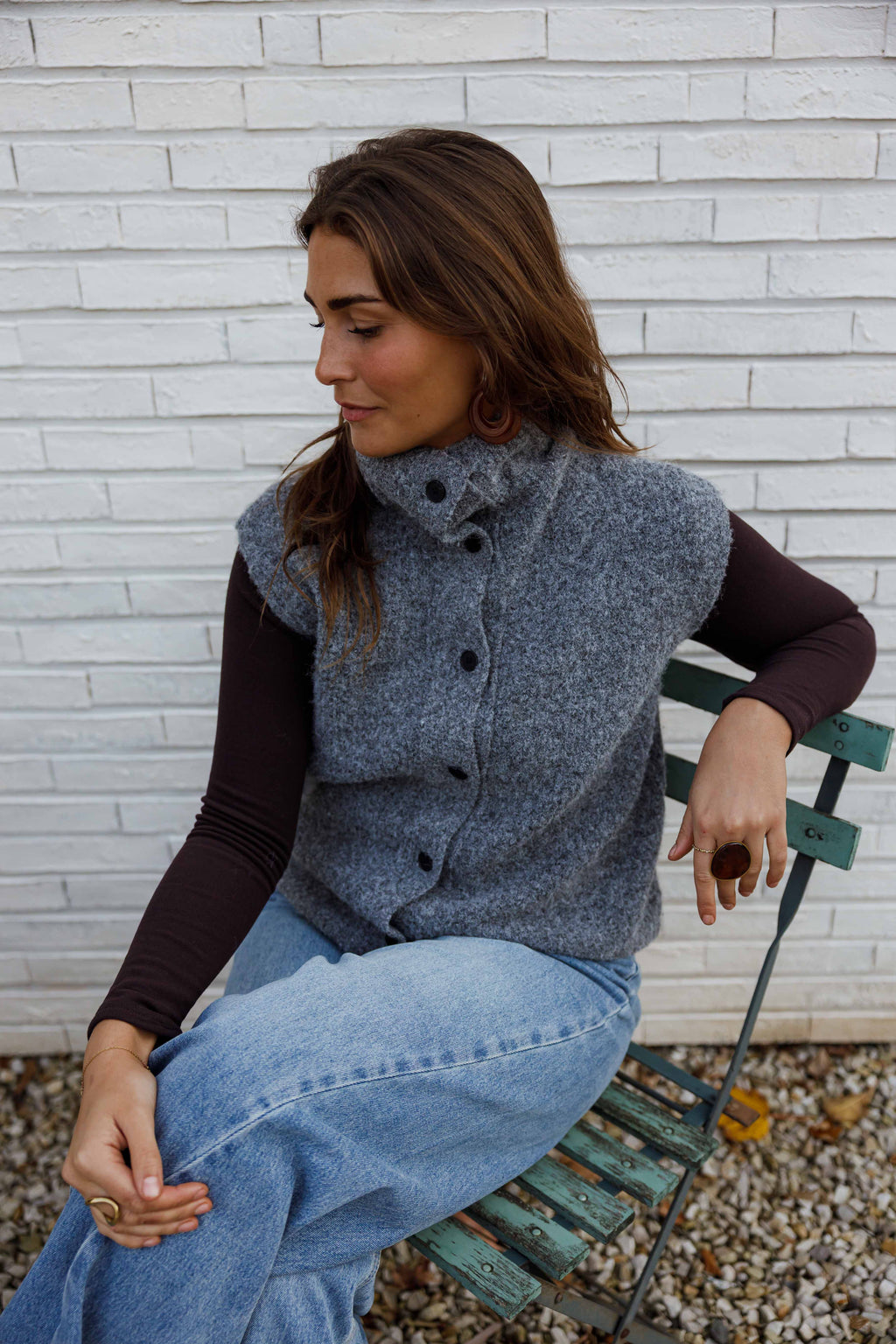 Gilet Dores - gris
